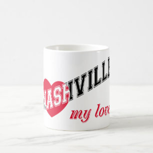 Nashville mijn liefde koffiemok