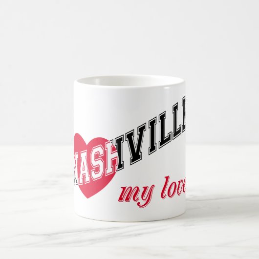 Nashville mijn liefde koffiemok (Center)