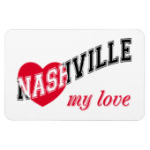 Nashville mijn liefde magneet (Horizontaal)