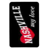 Nashville mijn liefde magneet (Verticaal)