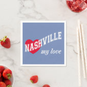 Nashville mijn liefde servet (Insitu)