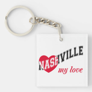 Nashville mijn liefde sleutelhanger