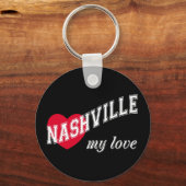 Nashville mijn liefde sleutelhanger (Voorkant)
