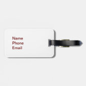 Nashville Music City Bagagelabel (Achterkant horizontaal)