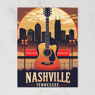 Nashville Music City Briefkaart