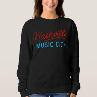 Nashville Music City Neon Sign Design – Retro Glow Trui