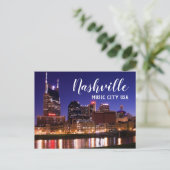 Nashville — Music City USA Briefkaart (Staand voorkant)
