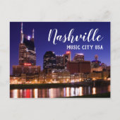 Nashville — Music City USA Briefkaart (Voorkant)