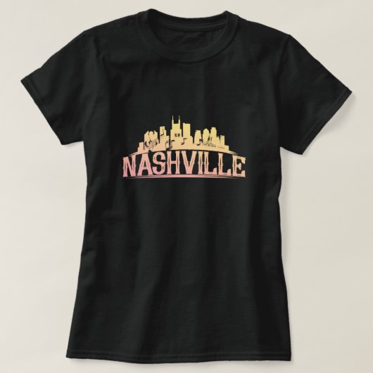 Nashville Music City USA T-Shirts en Accessoires (Design voorkant)
