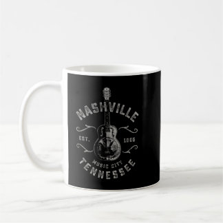 Nashville Music City Usa Vintage.png Koffiemok