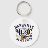 Nashville Music Sleutelhanger (Voorkant)