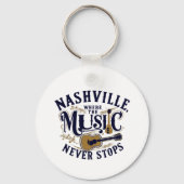 Nashville Music Sleutelhanger (Achterkant)