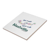 Nashville Muzieknoten Tegeltje (Zijkant)
