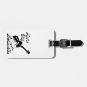 Nashville. Muziekstad Bagagelabel (Voorkant horizontaal)