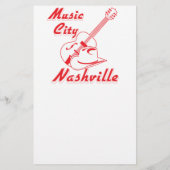Nashville. Muziekstad Flyer (Achterkant)
