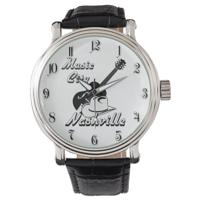 Nashville. Muziekstad Horloge (Voorkant)