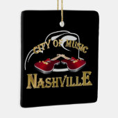Nashville. Muziekstad Keramisch Ornament (Rechts)