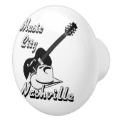 Nashville. Muziekstad Keramische Knop (Rechts)