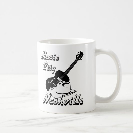 Nashville. Muziekstad Koffiemok (Rechts)