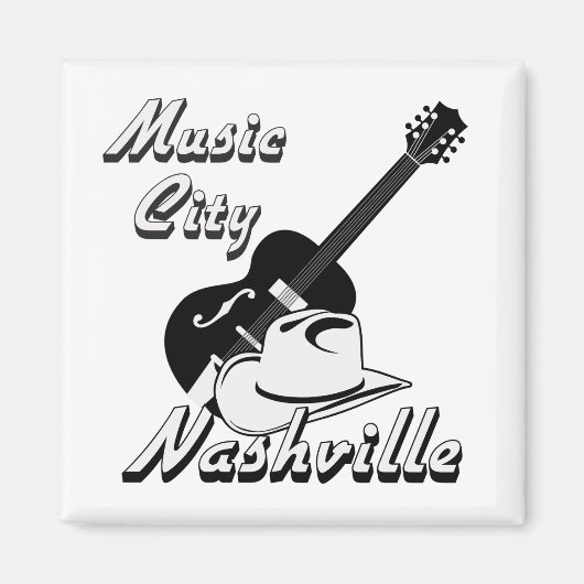 Nashville. Muziekstad Magneet (Voorkant)
