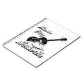 Nashville. Muziekstad Notitieboek (Linkerzijde)