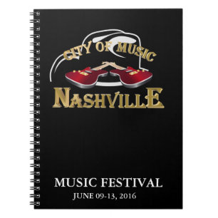 Nashville. Muziekstad Notitieboek