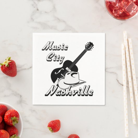 Nashville. Muziekstad Servetten (Insitu)