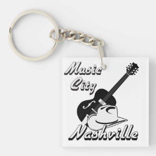 Nashville. Muziekstad Sleutelhanger