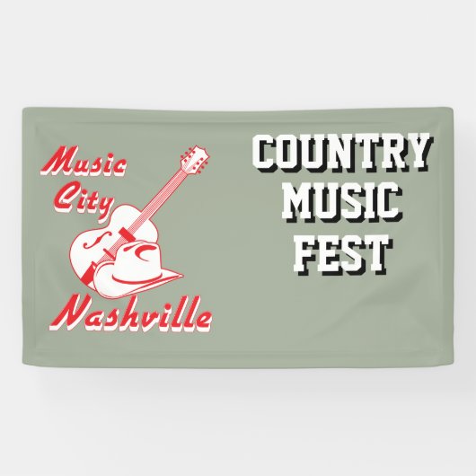 Nashville. Muziekstad Spandoek (Horizontaal)