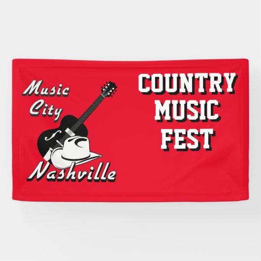 Nashville. Muziekstad Spandoek (Horizontaal)