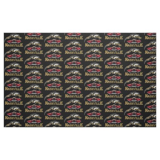 Nashville. Muziekstad Stof (Fat Quarter)
