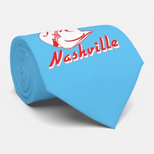 Nashville. Muziekstad Stropdas (Opgerold)