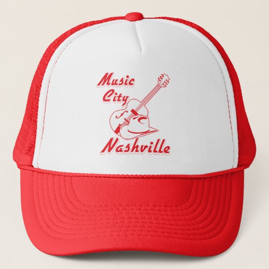 Nashville. Muziekstad Trucker Pet (Voorkant)