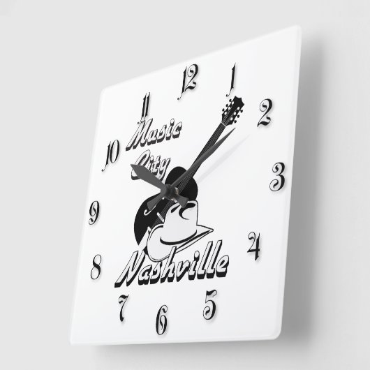 Nashville. Muziekstad Vierkante Klok (Hoek)