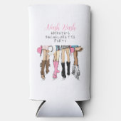 Nashville Nash Bash Bachelorette Mode Custom Seltzer Blikjeskoeler (Voorkant)