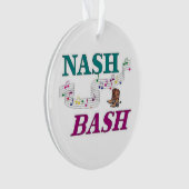 Nashville Nash Bash Music Ornament (voorkant)