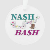 Nashville Nash Bash Music Ornament (voorkant)