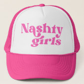 Nashville Nashty Girls Bachelorette Weekend Trucker Pet (Voorkant)