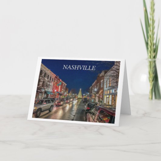 Nashville Nights Kaart (Voorkant)