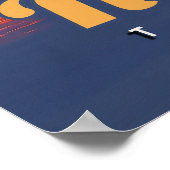 Nashville Nights: Skyline Reflections Poster (Hoek)