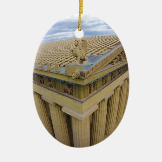 Nashville Parthenon Keramisch Ornament (Voorkant)