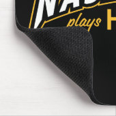 Nashville Plays Hockey Black Muismat (Hoek)