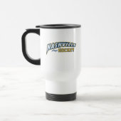 Nashville Plays Hockey White Travel Mug Reisbeker (Links)