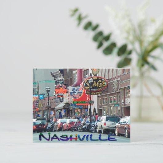 Nashville postcard briefkaart (Staand voorkant)