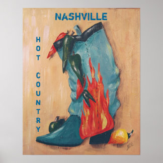 Nashville, poster in het warme land