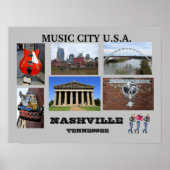 Nashville, Poster Tennessee (Voorkant)
