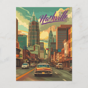 Nashville Reizen Briefkaart