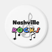 Nashville Rocks Magneet (Voorkant)