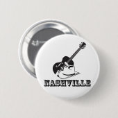 Nashville Ronde Button 5,7 Cm (Voorkant /achterkant)
