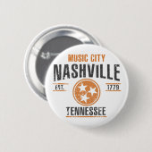 Nashville Ronde Button 5,7 Cm (Voorkant /achterkant)